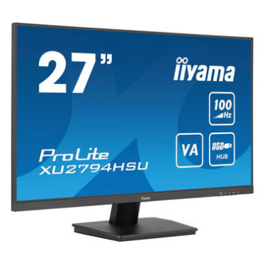 IIYEC042863 27p VA FHD FHD 1ms 250cd m² DP-HDMI 2USB 2x2W Noir