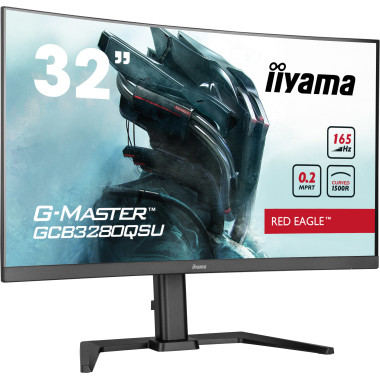 IIYEC042784 31.5p VA 2560x1440 Incurvé 0.2ms 350cd m² 2HDMI-DP 2USB 2x2W Règlable Noir