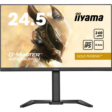 IIYEC042782 24.5p F-IPS FHD 240Hz 0,4ms 400cd m² HDMI DP 2x2W 2xUSB Règlable Noir