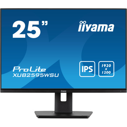 IIYEC042781 25p IPS 1920x1200 4ms 300cd m² VGA HDMI DP 2xUSB 2x2W Règlable Noir