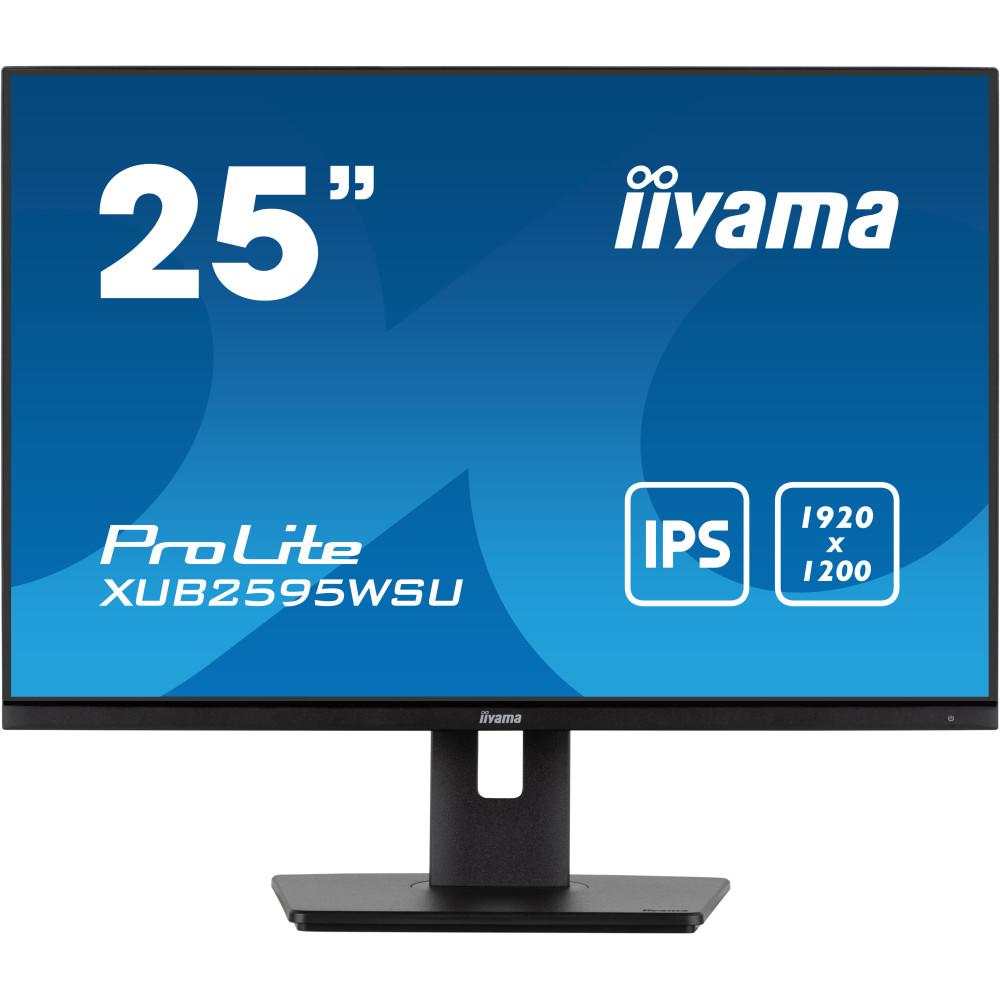IIYEC042781 25p IPS 1920x1200 4ms 300cd m² VGA HDMI DP 2xUSB 2x2W Règlable Noir IIYEC042781 25p IPS 1920x1200 4ms 300cd m² VGA HDMI DP 2xUSB 2x2W Règlable Noir