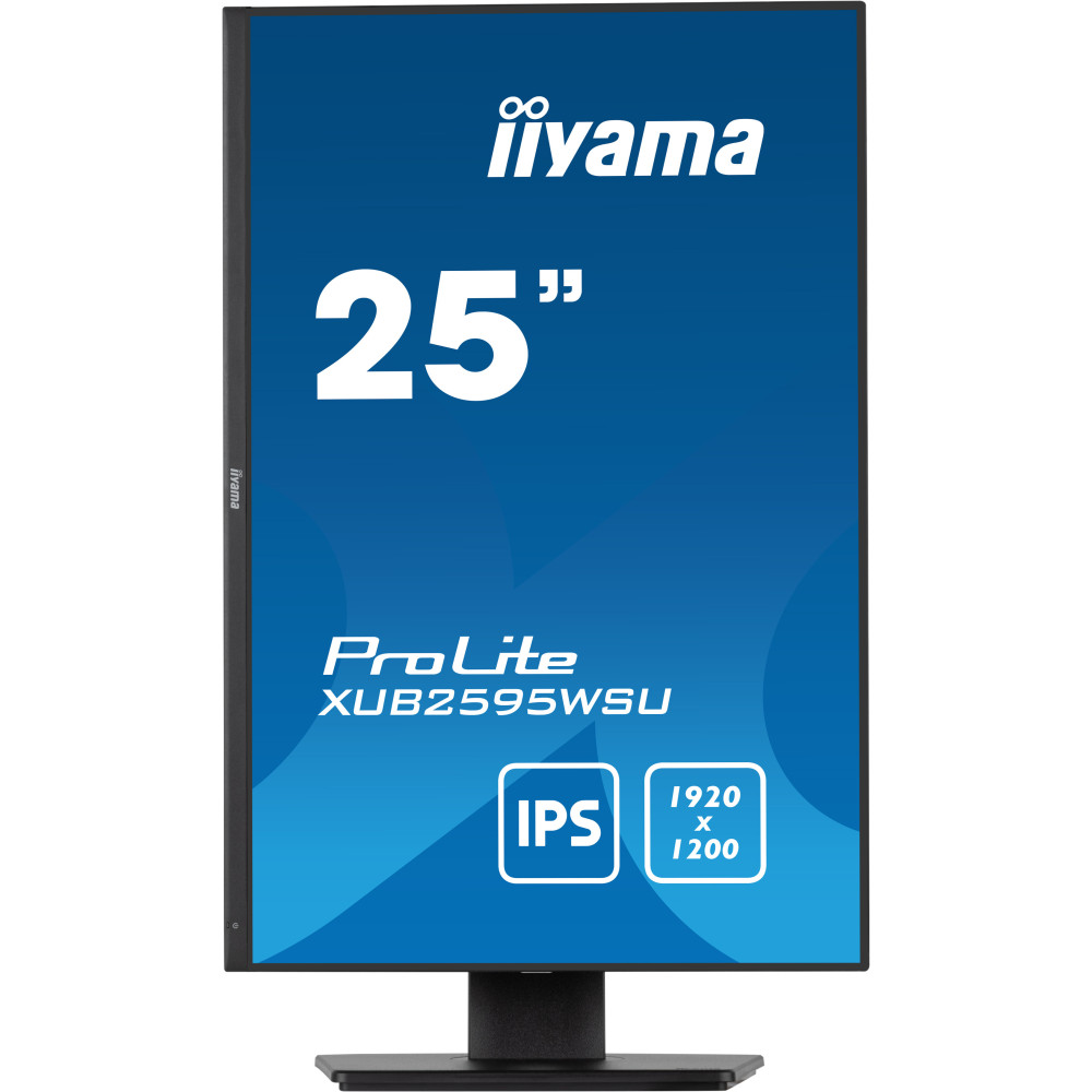 IIYEC042781 25p IPS 1920x1200 4ms 300cd m² VGA HDMI DP 2xUSB 2x2W Règlable Noir