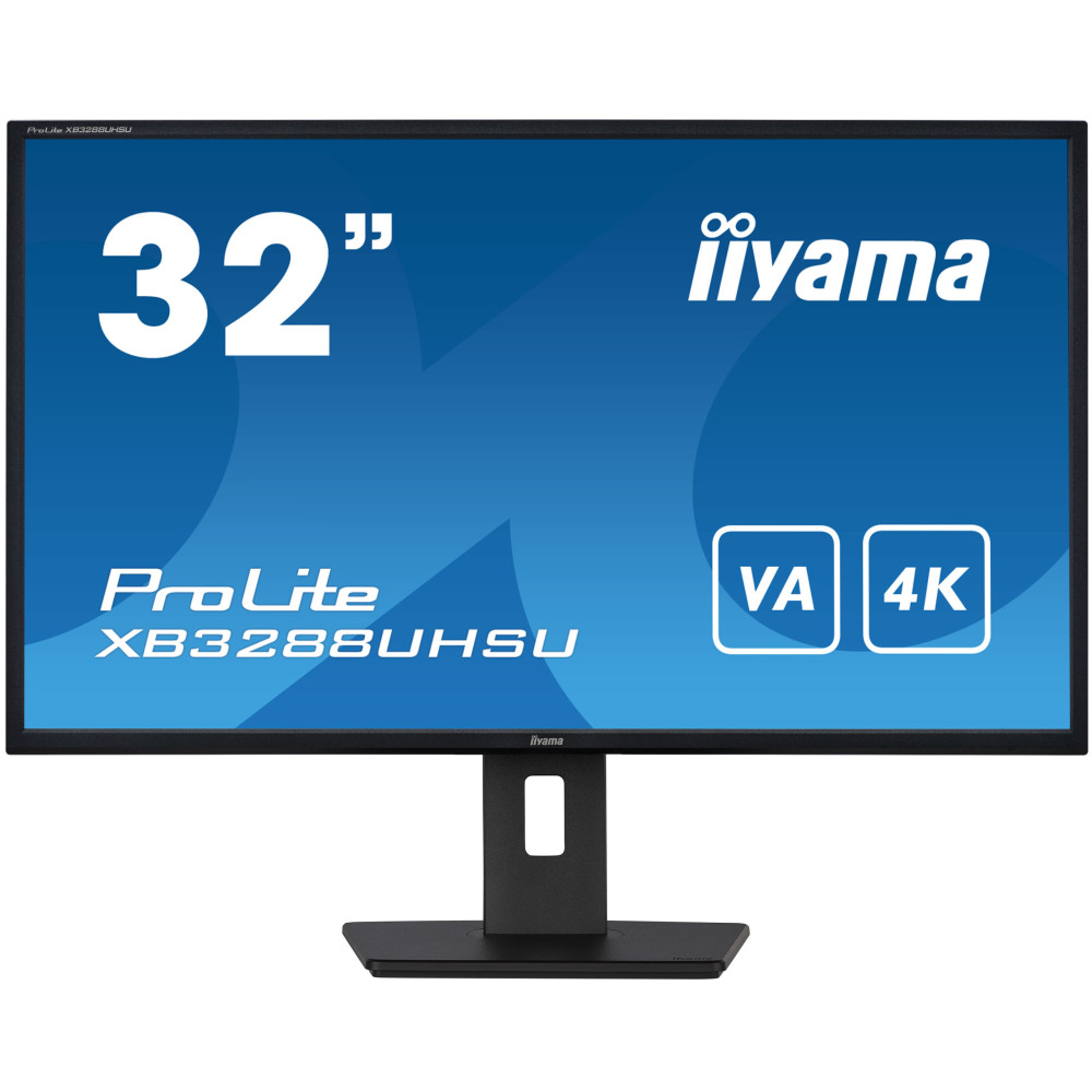 IIYEC041922 31.5p VA 4K 3ms 300cd m² 2HDMI-DP 2USB 2x3W Règlable Noir IIYEC041922 31.5p VA 4K 3ms 300cd m² 2HDMI-DP 2USB 2x3W Règlable Noir