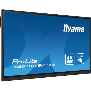IIYEC041267 65p Tactile 4K IPS 8ms 400cd m² VGA-3HDMI USB-C RJ45 Noir