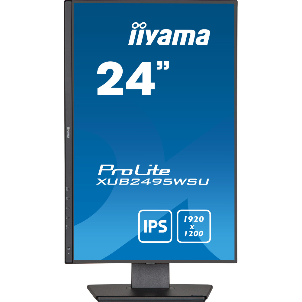 IIYEC041457 24.1p IPS 1920x1200 5ms 300cd m² VGA HDMI DP 4xUBS 2x2W Règlable Noir
