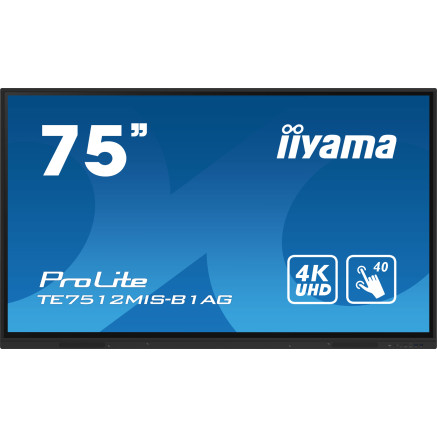 IIYEC041092 74,5p Tactile 4K IPS 8ms 400cd m² VGA-3xHDMI USB-C 2Lan 2x10W Noir