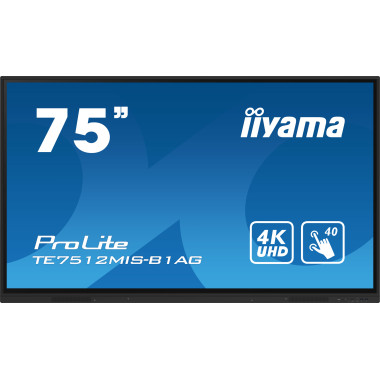 IIYEC041092 74,5p Tactile 4K IPS 8ms 400cd m² VGA-3xHDMI USB-C 2Lan 2x10W Noir