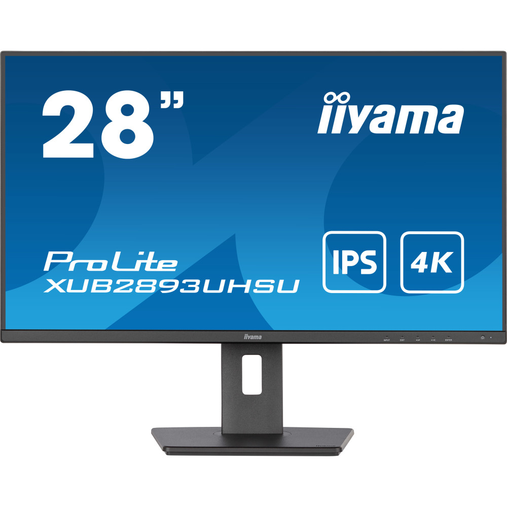 IIYEC040922 28p IPS 4K 3ms 300cd HDMI DP 2x2W 4xUSB Règlable Noir IIYEC040922 28p IPS 4K 3ms 300cd HDMI DP 2x2W 4xUSB Règlable Noir