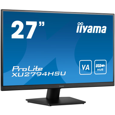 IIYEC040539 27p VA FHD 4ms 250cd m² DP HDMI 2x2W 2xUSB Noir