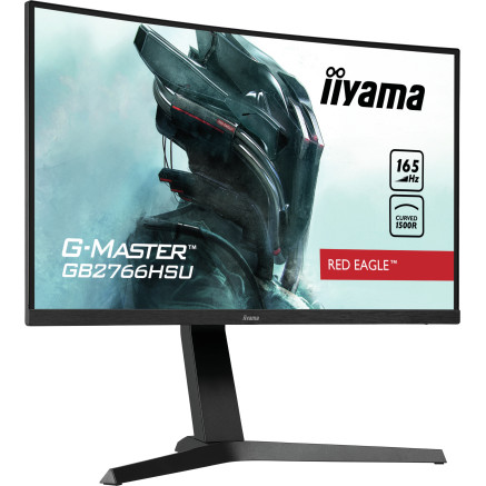 IIYEC038636 27p VA FHD 165Hz Incurvé 1ms 250cd m² 2xHDMI DP 2x2W 2xUSB Règlable Noir