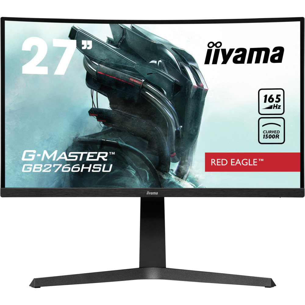 IIYEC038636 27p VA FHD 165Hz Incurvé 1ms 250cd m² 2xHDMI DP 2x2W 2xUSB Règlable Noir