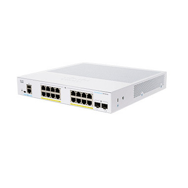 CISSW045481 Cisco Business 350 Series CBS350-16P-2G - Géré - 16 x 10 100 1000 (PoE+) + 2 x Gigabit SFP