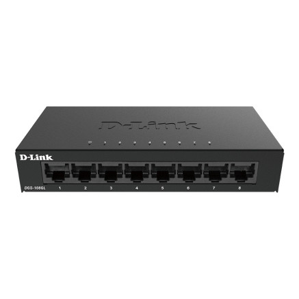 DLISW045445 DGS 108GL Commutateur non géré 8 x 10 100 1000 de bureau