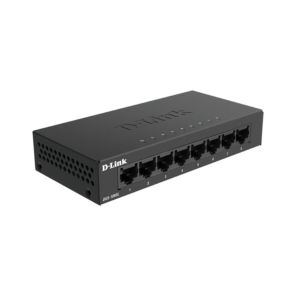 DLISW045445 DGS 108GL Commutateur non géré 8 x 10 100 1000 de bureau