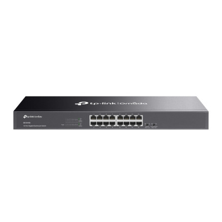 TPLSW045372 TP-LINK Omada Switch 16 ports Gigabit 10 100 1000 Mbps + 2 emplacements SFP