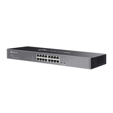 TPLSW045372 TP-LINK Omada Switch 16 ports Gigabit 10 100 1000 Mbps + 2 emplacements SFP