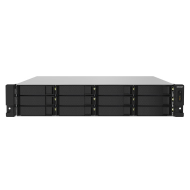 QNABT045646 TS-1232PXU-RP-4G Bt NAS 12 emp. 1.7 GHz 64b QuadCore 4Go rack 2U