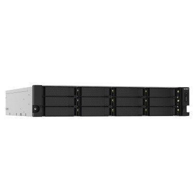 QNABT045646 TS-1232PXU-RP-4G Bt NAS 12 emp. 1.7 GHz 64b QuadCore 4Go rack 2U