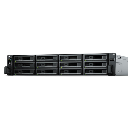 SYNBT036664 RS3621XS+ Bt NAS Rack 2U pour 12DD 3.5 2.5p 2.1 2.7G 8Core 8Go 4x LAN GbE +
