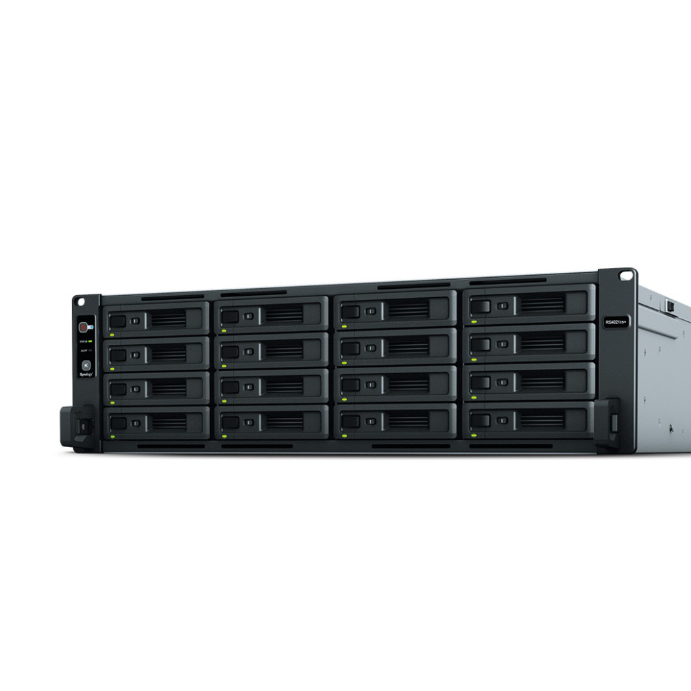 SYNBT036667 RS4021XS+ NAS Rack 3U pour 16DD SATA 3.5 2.5p 2.1 2.7GHz 8core 16Go 4LAN SYNBT036667 RS4021XS+ NAS Rack 3U pour 16DD SATA 3.5 2.5p 2.1 2.7GHz 8core 16Go 4LAN