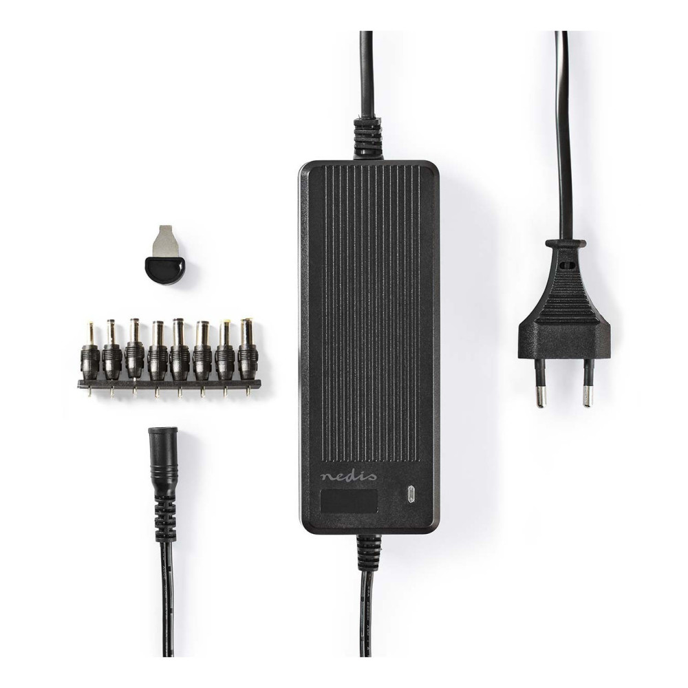 NEDAL045639 Adaptateur secteur universel 60 W 6 - 16 V DC 1.10 m 5.0 - 5.2 A 8 plug(s) Noir NEDAL045639 Adaptateur secteur universel 60 W 6 - 16 V DC 1.10 m 5.0 - 5.2 A 8 plug(s) Noir