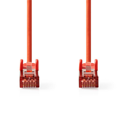 NEDRE042915 Cordon  Patch CAT6 S FTP LSZH 1m Rouge