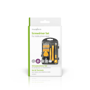 NEDOU042368 Trousse à Outils pour PC, Smartphone et Tablette  17-in-1