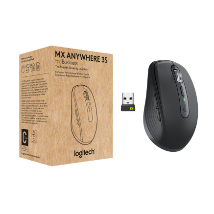 LOGSO045664 LOGITECH MX Anywhere 3S for Business - 6 BOUTONS - BLUETOOTH 2.4 GHZ