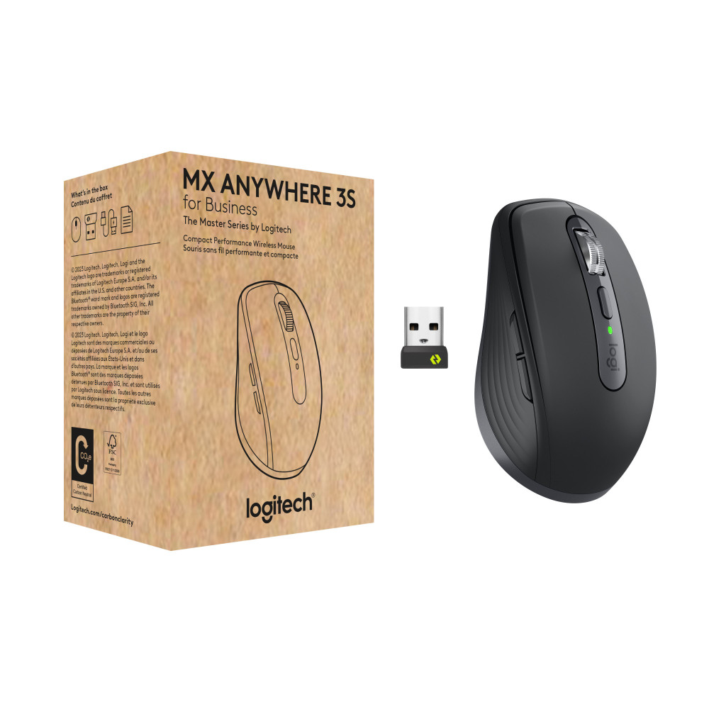 LOGSO045664 LOGITECH MX Anywhere 3S for Business - 6 BOUTONS - BLUETOOTH 2.4 GHZ LOGSO045664 LOGITECH MX Anywhere 3S for Business - 6 BOUTONS - BLUETOOTH 2.4 GHZ