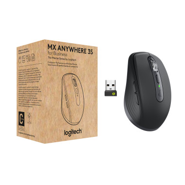 LOGSO045664 LOGITECH MX Anywhere 3S for Business - 6 BOUTONS - BLUETOOTH 2.4 GHZ