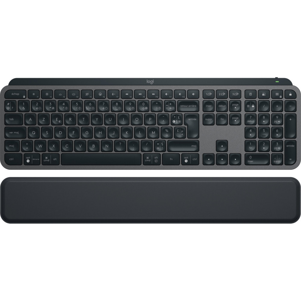 LOGCL045396 LOGITECH MX KEYS - CLAVIER BLUETOOTH RECHARGEABLE - USB-C - UNIFYING - LOGCL045396 LOGITECH MX KEYS - CLAVIER BLUETOOTH RECHARGEABLE - USB-C - UNIFYING -