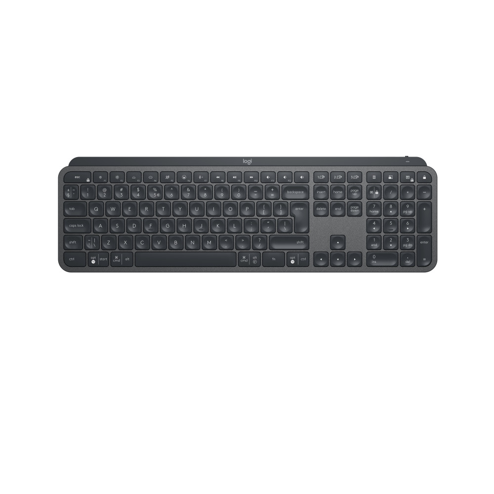 LOGCL045395 LOGITECH MX KEYS - CLAVIER BLUETOOTH RECHARGEABLE - USB-C - UNIFYING - LOGCL045395 LOGITECH MX KEYS - CLAVIER BLUETOOTH RECHARGEABLE - USB-C - UNIFYING -