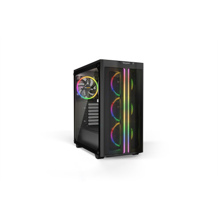 BEQBT040007 BEQUIET PURE BASE 500FX BLACK - 4x VENT ARGB