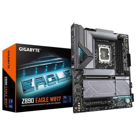 GIGCM045745 GIGABYTE Z890 EAGLE WIFI7 - ATX - LGA 1851 - 4x DDR5 - USB4 - DP - 4x M.2