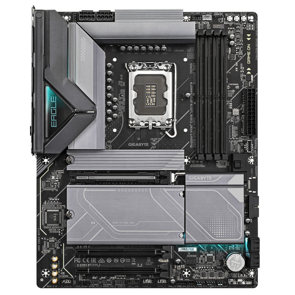 GIGCM045745 GIGABYTE Z890 EAGLE WIFI7 - ATX - LGA 1851 - 4x DDR5 - USB4 - DP - 4x M.2