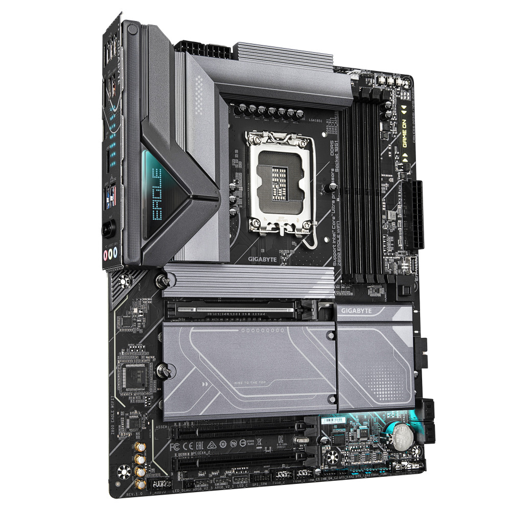 GIGCM045745 GIGABYTE Z890 EAGLE WIFI7 - ATX - LGA 1851 - 4x DDR5 - USB4 - DP - 4x M.2