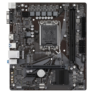 GIGCM045352 GIGABYTE H610M H V2 - MATX - INTEL LGA 1700 - 2x DDR5 - HDMI - VGA - M.2
