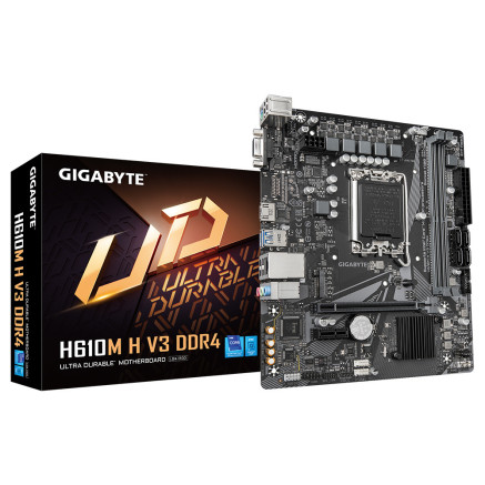 GIGCM045117 GIGABYTE H610M H V3 DDR4 - MATX - LGA 1700 - 2x DDR4 - HDMI - VGA