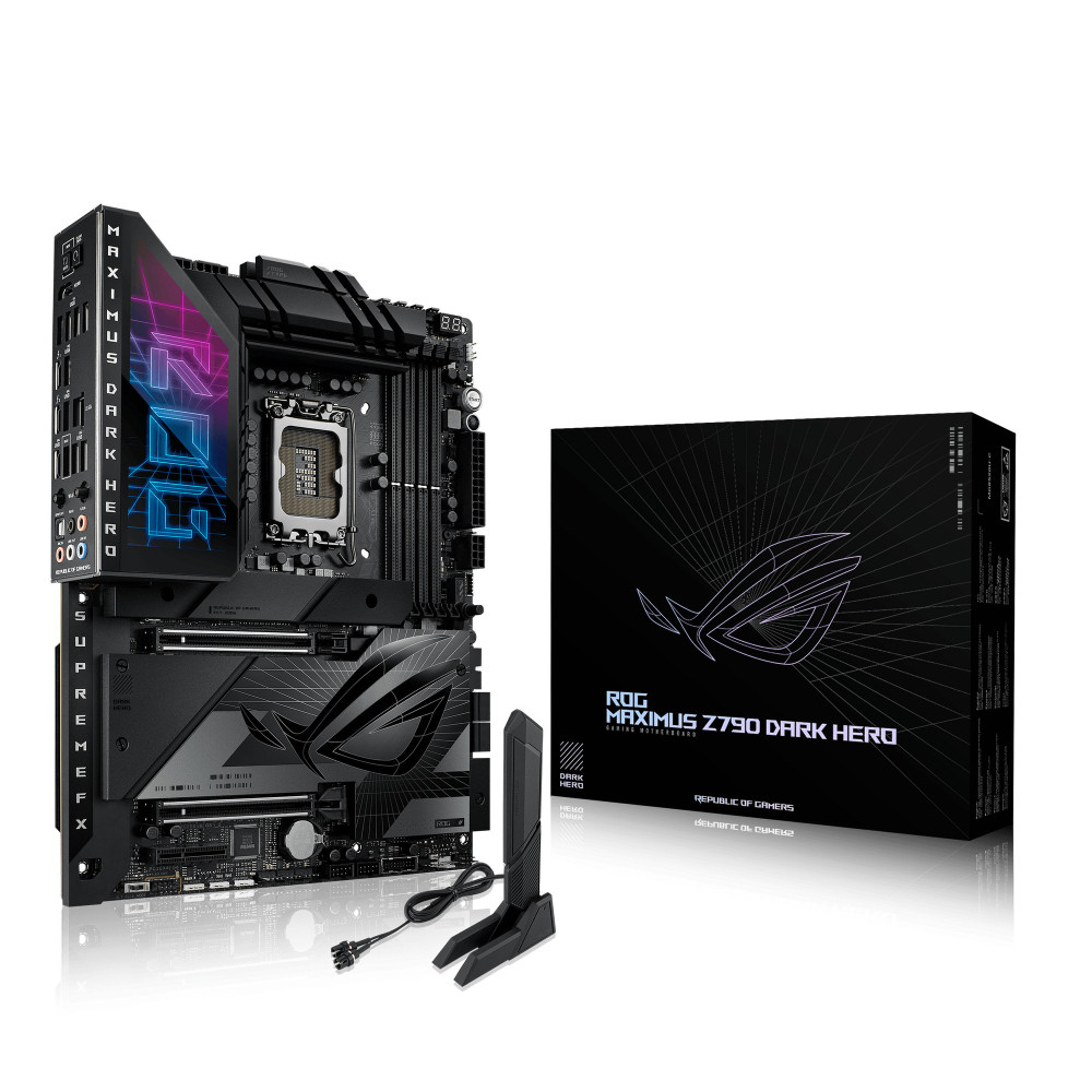 ASUCM043886 ASUS ROG MAXIMUS Z790 DARK HERO - ATX - INTEL LGA 1700 - 4x DDR5 ASUCM043886 ASUS ROG MAXIMUS Z790 DARK HERO - ATX - INTEL LGA 1700 - 4x DDR5