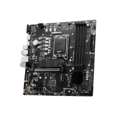MSICM043838 MSI PRO B760M-P - MATX - INTEL LGA 1700 - 4x DDR5 - HDMI - DP - VGA - 2x M.2