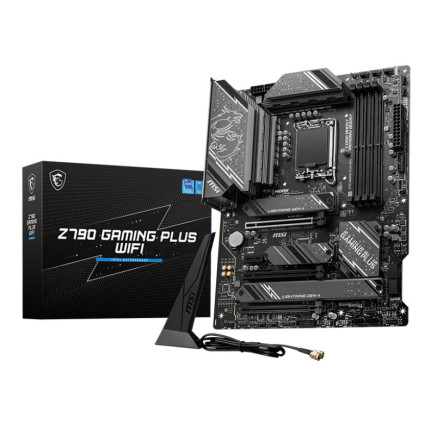 MSICM043476 MSI Z790 GAMING PLUS WIFI - INTEL LGA 1700 - ATX - 4x DDR5 - 3x PCIE X16 - 4x M.