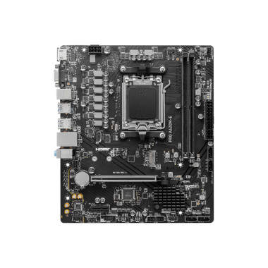 MSICM043475 MSI PRO A620M-E - AMD AM5 - MATX - 2x DDR5 - HDMI - VGA - M.2