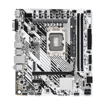 ASRCM042857 ASROCK H610M-HDV M.2+ D5 - MATX - INTEL LGA 1700 - 2x DDR5 - M.2 - VGA - HDMI -