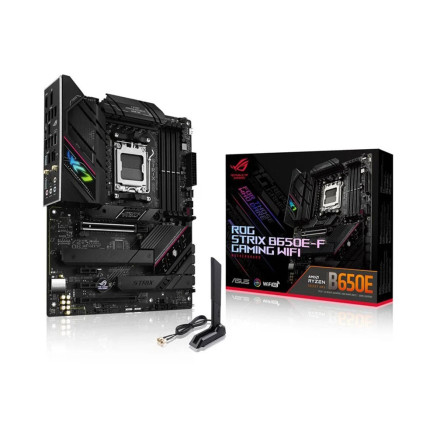 ASUCM042490 ASUS ROG STRIX B650E-F GAMING WIFI - ATX - AM5 - 4x DDR5 - PCIE 5.0 X16 - HDMI -