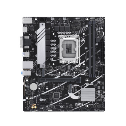 ASUCM042443 ASUS PRIME B760M-K - MATX - LGA 1700 - 2x DDR5 - HDMI - VGA - 2x M.2