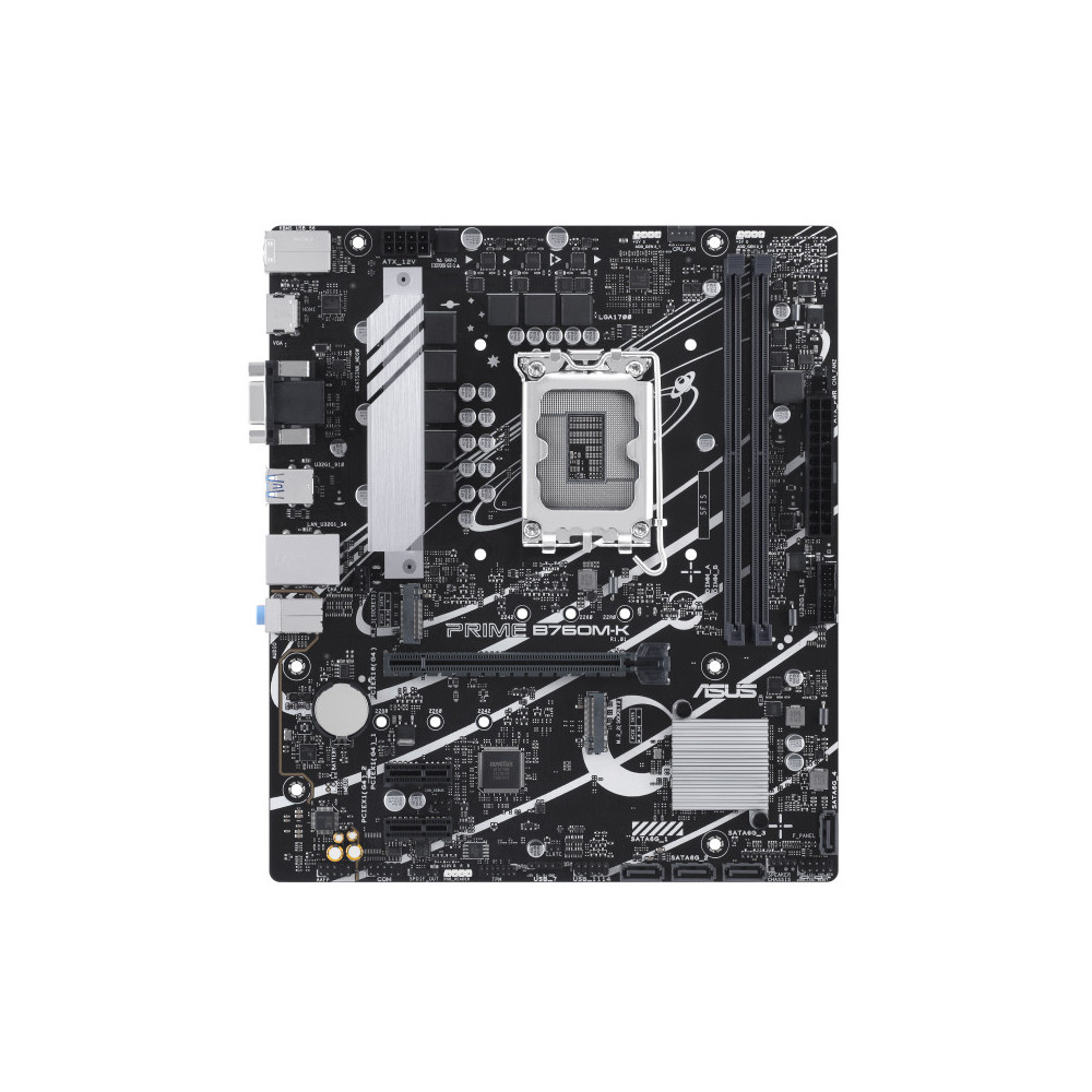 ASUCM042443 ASUS PRIME B760M-K - MATX - LGA 1700 - 2x DDR5 - HDMI - VGA - 2x M.2 ASUCM042443 ASUS PRIME B760M-K - MATX - LGA 1700 - 2x DDR5 - HDMI - VGA - 2x M.2