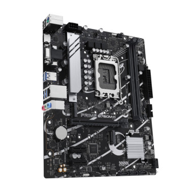 ASUCM042443 ASUS PRIME B760M-K - MATX - LGA 1700 - 2x DDR5 - HDMI - VGA - 2x M.2
