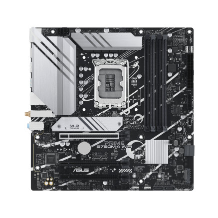 ASUCM042442 ASUS PRIME B760M-A WIFI - MATX - LGA 1700 - 4x DDR5 - HDMI - DP - 2x M.2 -WIFI6