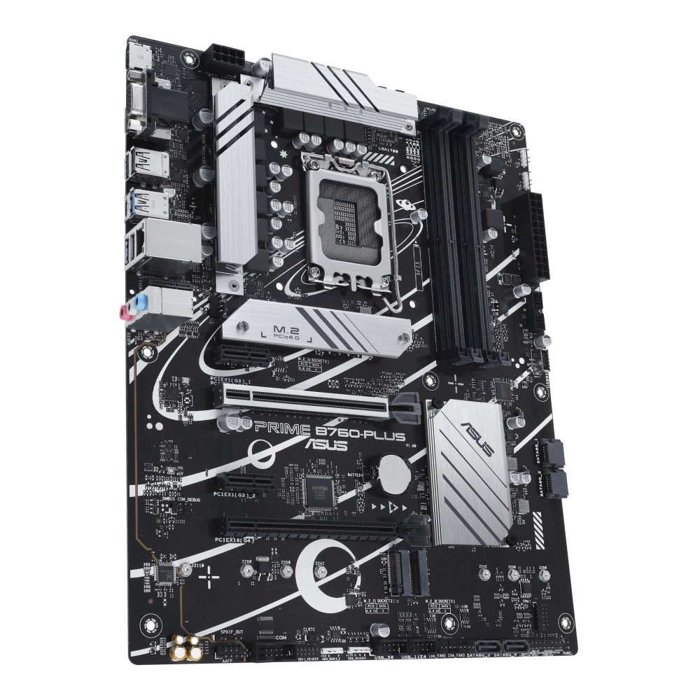 ASUCM042441 ASUS PRIME B760-PLUS - ATX - LGA 1700 - 4x DDR5 - HDMI - DP - VGA - 3x M.2