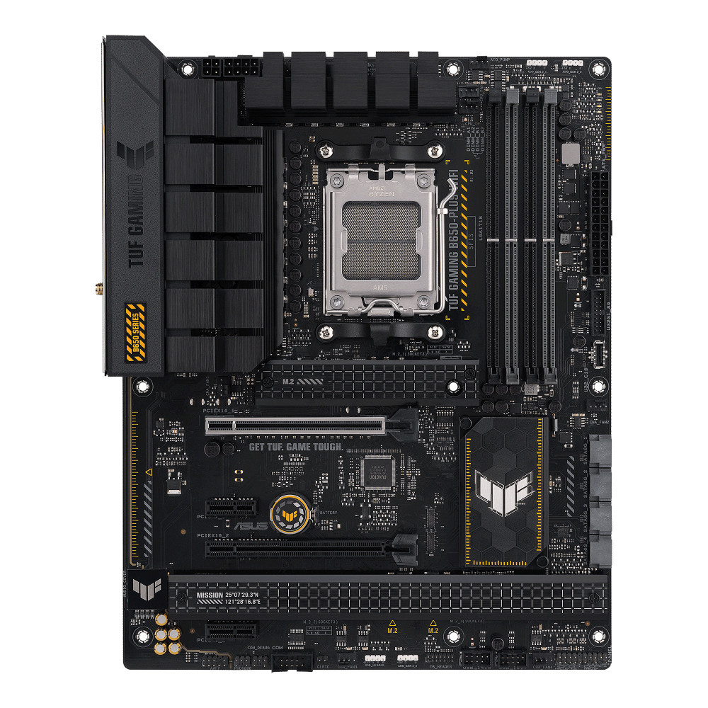 ASUCM042440 ASUS TUF GAMING B650-PLUS WIFI - ATX - AM5 - 4x DDR5 - 2x PCIE X16 - HDMI - DP - ASUCM042440 ASUS TUF GAMING B650-PLUS WIFI - ATX - AM5 - 4x DDR5 - 2x PCIE X16 - HDMI - DP -